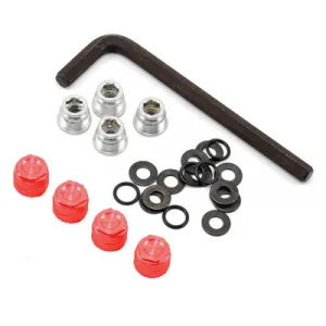 GMade 1.9 Rh04 Wheel Hubs (Red) (4)