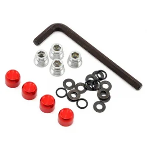 GMade 1.9 Rh05 Wheel Hubs (Red) (4)