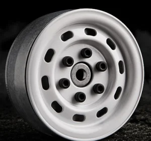 GMade 1.9 SR02 Beadlock Wheels (Gloss White) (2)