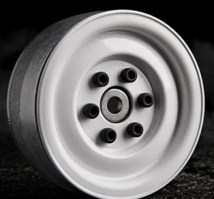 GMade 1.9 SR03 Beadlock Wheels (Gloss White) (2)