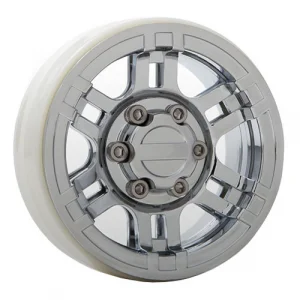 GMade 1.9 Nr02 Beadlock Wheels (Chrome) (2)
