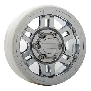 GMade 1.9 NR02 Beadlock Wheels (Chrome) (2)