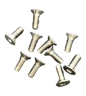 M3 x 8mm Countersunk Head Titanium Screw (10)