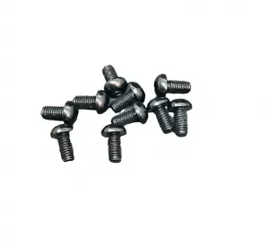 M3 x 6mm Button Head Alloy Screw - Black (10)