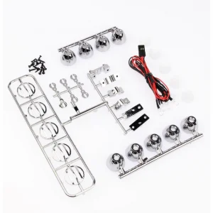 GT Power LED Crawler Light Bar Set (Electroplate)