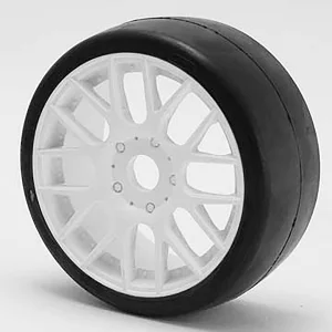 Sweep 1:8 GT R2 Pro Compound Slick Glued 50Deg/White Wheel
