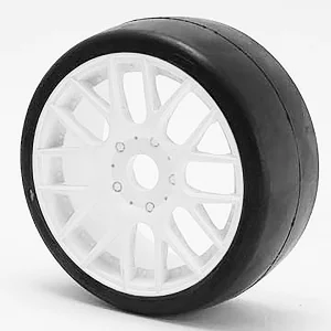 Sweep 1:8 GT R2 Pro Compound Slick Glued 55Deg/White Wheel