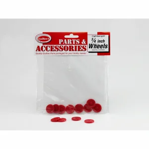 Guillow 3/4in Plastic Wheel (8 wheels)