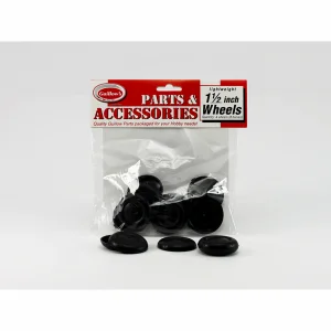 Guillow 1 1/2in Plastic Half Wheel (8 1/2 wheels)