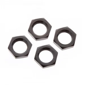 ARAC9763 ARRMA Wheel Nut Aluminium 17mm Black (4)