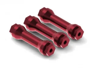 ARAC9694 Arrma CNC Aluminium Wing Posts (Red) (2Pcs)
