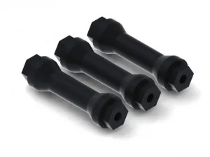 ARAC9695 Arrma CNC Aluminium Wing Posts (Black) (2Pcs)