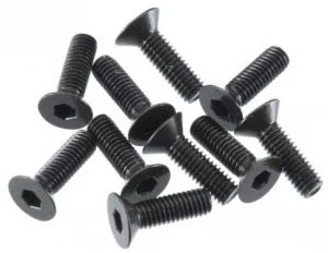 ARAC9811 Arrma Flat Head Hex Machine Screw M3X10mm (10Pcs)