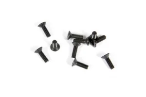 Axial M2.6x8mm Hex Socket Flat Head (Black) (10)