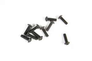 Axial M2.6x8mm Hex Socket Button Head (Black) (10)