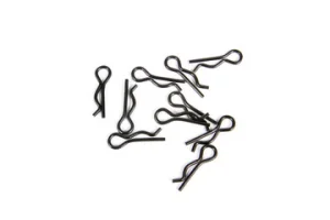 Axial 3mm Body Clip (Black) (10)