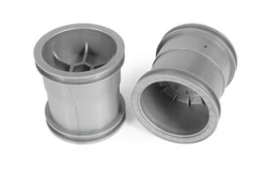 Axial 2.2 Monster Truck Wheels 63mm (Silver) (2)