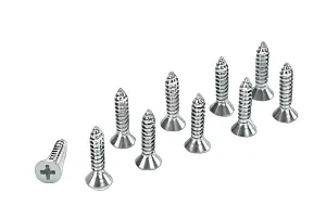 GF-0176-009 - Self-tapping countersunk screw - 3 - 5X19 - Galvanized Steel (10)