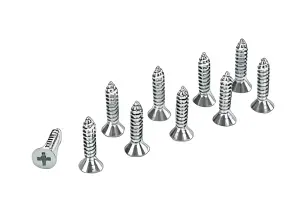 GF-0176-010 - Self-tapping countersunk screw - 3 - 5X25 - Galvanized Steel (10)