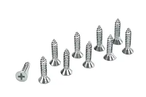 GF-0176-013 - Self-tapping countersunk screw - 4 - 2X16 - Galvanized Steel (10)