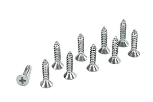 GF-0176-014 - Self-tapping countersunk screw - 4 - 2X19 - Galvanized Steel (10)