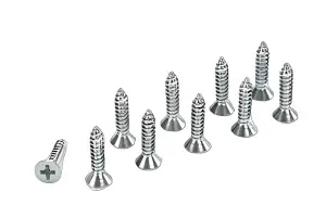 GF-0176-015 - Self-tapping countersunk screw - 4 - 2X25 - Galvanized Steel (10)