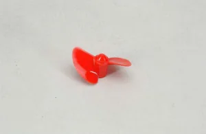 2 Bladed 40mm Waterscrew Red Nylon M5 LH