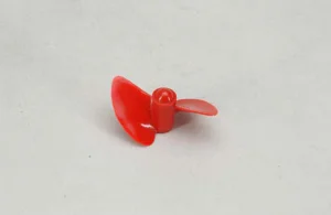 2 Bladed 45mm Waterscrew Red Nylon M5 LH