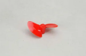 2 Bladed 55mm Waterscrew Red Nylon M5 LH