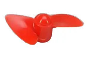 2 Bladed 40mm Waterscrew SR Red Nylon M5 LH