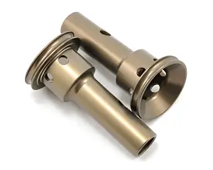 Team Durango Aluminium Wheel Axle DEX408/DNX408 (2)
