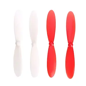Hubsan X4D Spare Propellors (Red/White)