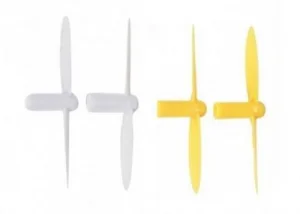 Hubsan Q4 Nano Spare Propellors (Pack of 4) - White/Yellow