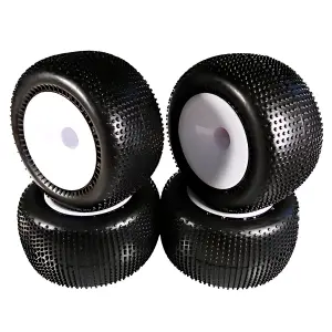 Hobao Hyper TT Truck Tyres Mounted Wheel (4Pcs)