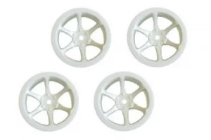 Hyper Mini ST 6-Spoke Wheel Set White (4)