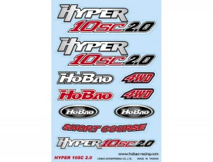 Hobao Hyper 10SC 2.0 Decal