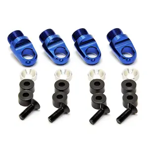 Hobao DC-1 CNC Aluminium Shock Caps W/Gasket (4)
