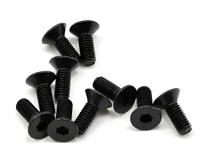 Wheelspin Racing Hobao M3X8mm Hex Socket Countersunk Screws (6)