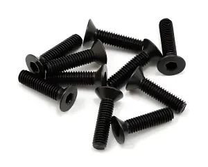 Hobao M3X12mm Hex Socket Countersunk Screws (6)