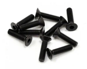 Hobao M3X12mm Hex Socket Countersunk Screws (6)