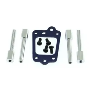 Hobao Aluminium Top Plate + Diff Post