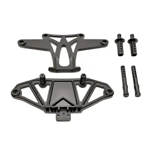 Hobao Hyper VT Front Bumper Set With Body Post
