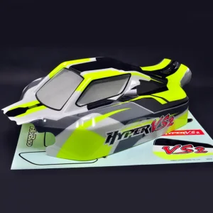 Hobao Hyper VS2 Printed Body - Yellow