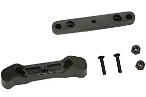 Hyper ST Front Suspension. Arm Holder & Toe In Plate