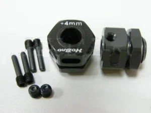 Hobao Wheel Hub Set +4mm (1 pair)