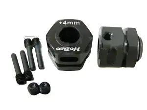 Hobao Wheel Hub Set +4mm (1 pair)