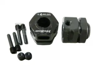 Hobao Wheel Hub Set +4mm (1 pair)