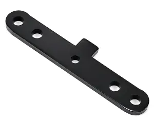 HoBao Hyper 7 Front Aluminium. Suspension Plate Black