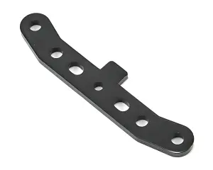 Hobao Hyper 7 Rear Aluminium. Suspension Plate-1Deg Black