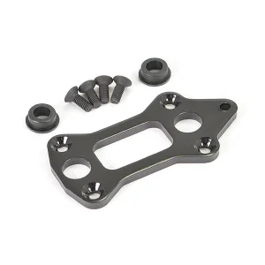 Hobao Hyper 7 Centre Aluminium. Diff Housing Plate Black